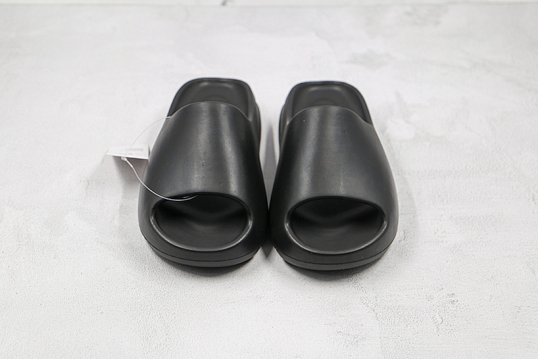 Adidas [FX0495]-[YEEZY SLIDES CORE BLACK/CORE BLACK]-[WOMAN:35-39]-[MAN:40-47] - Image 7