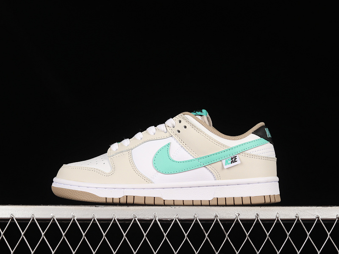 Unbranded [DX6063-131]-[DUNK LOW SPLIT SEAM WHITE TAN MINT WHITE/TAN-MINT]-[WOMAN:36-40.5], photo 1