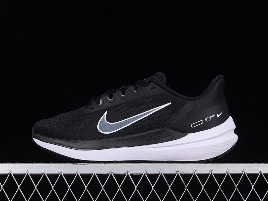 Unbranded [DD6203-001]-[AIR WINFLO 9 BLACK/DARK SMOKE GREY/WHITE]-[WOMAN:36-39]-[MAN:40-45], photo 1