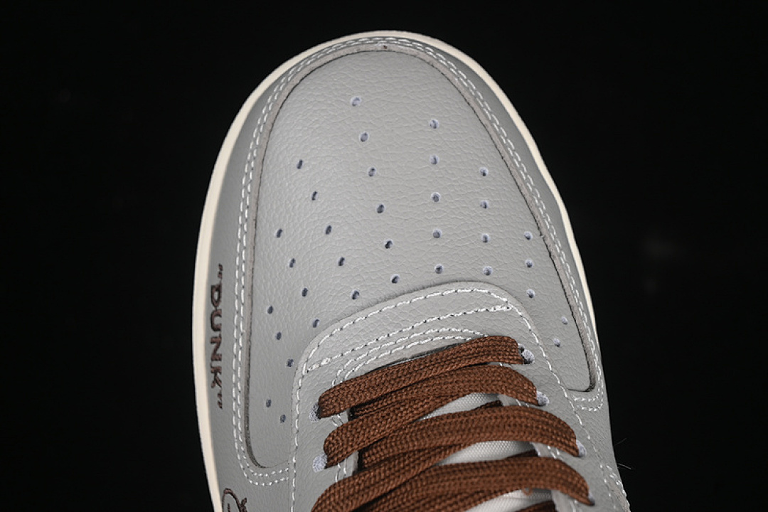 Nike [KK1988-073]-[AIR FORCE 1 07 LOW GREY/BROWN]-[WOMAN:36-39]-[MAN:40-45] - Image 10