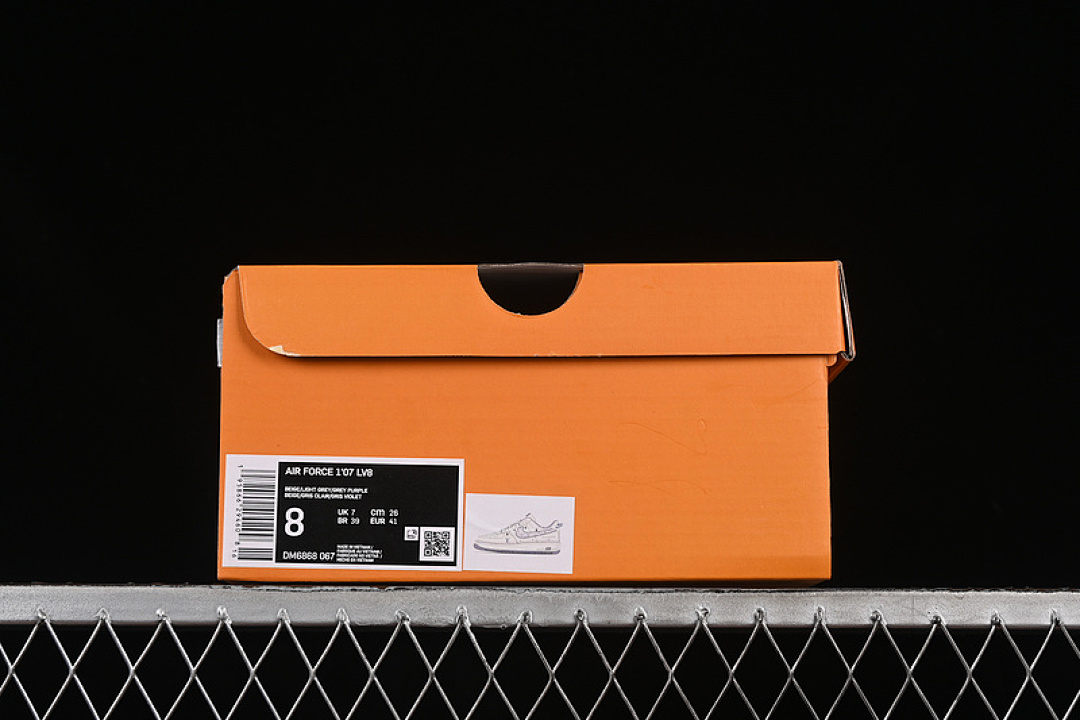 Nike [DM6868-067]-[AIR FORCE 1 07 LOW LV WHITE/GREY]-[WOMAN:36-39]-[MAN:40-45] - Image 12