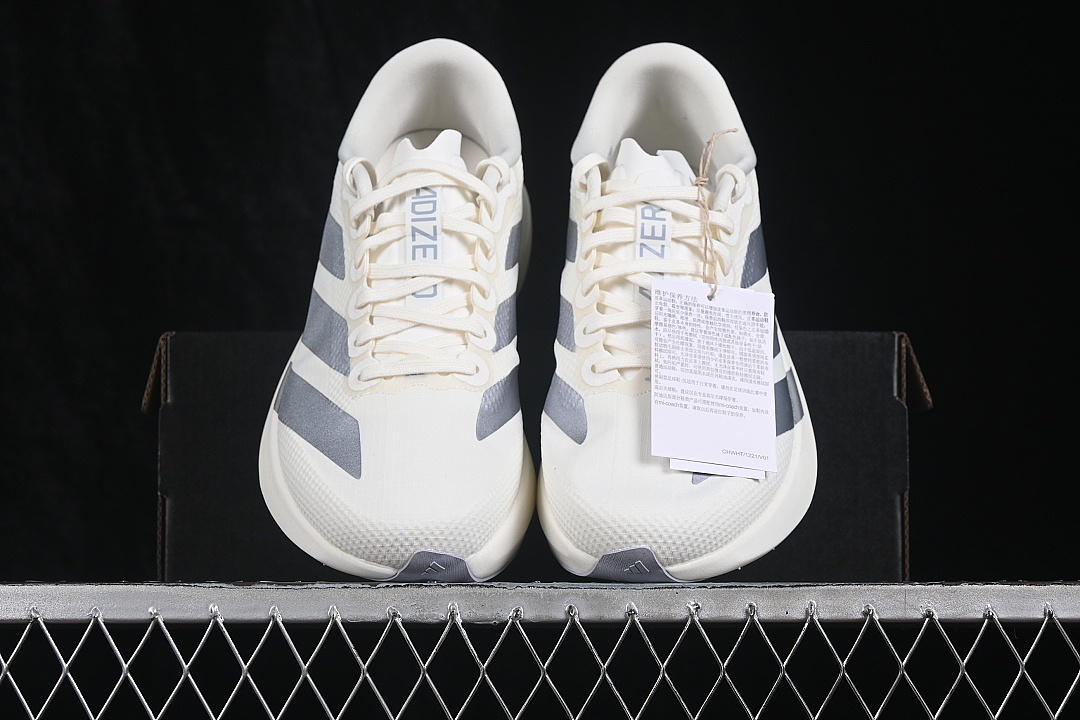 Adidas [KI6900]-[BREATHABLE RUNNING SHOES DARK GRAY/WHITE]-[WOMAN:36-39]-[MAN:40-46] - Image 12