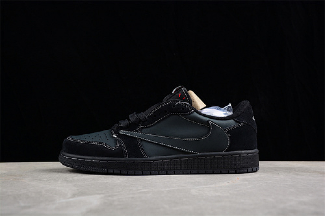 Jordan [DM7866-001]-[TRAVIS SCOTT X AIR JORDAN 1 LOW OG SP BLACK/PHANTOM/UNIVERSITY (RED]), photo 1