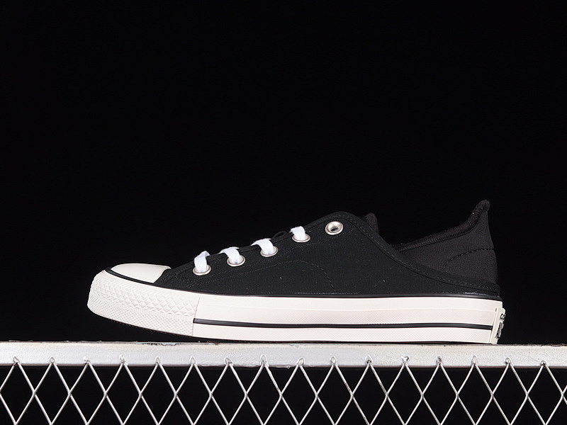 Converse Converse CHUCK TAYLOR ALL STAR LOW CRUSH HEEL BLACK/WHITE/EGRET · A03075C, photo 1