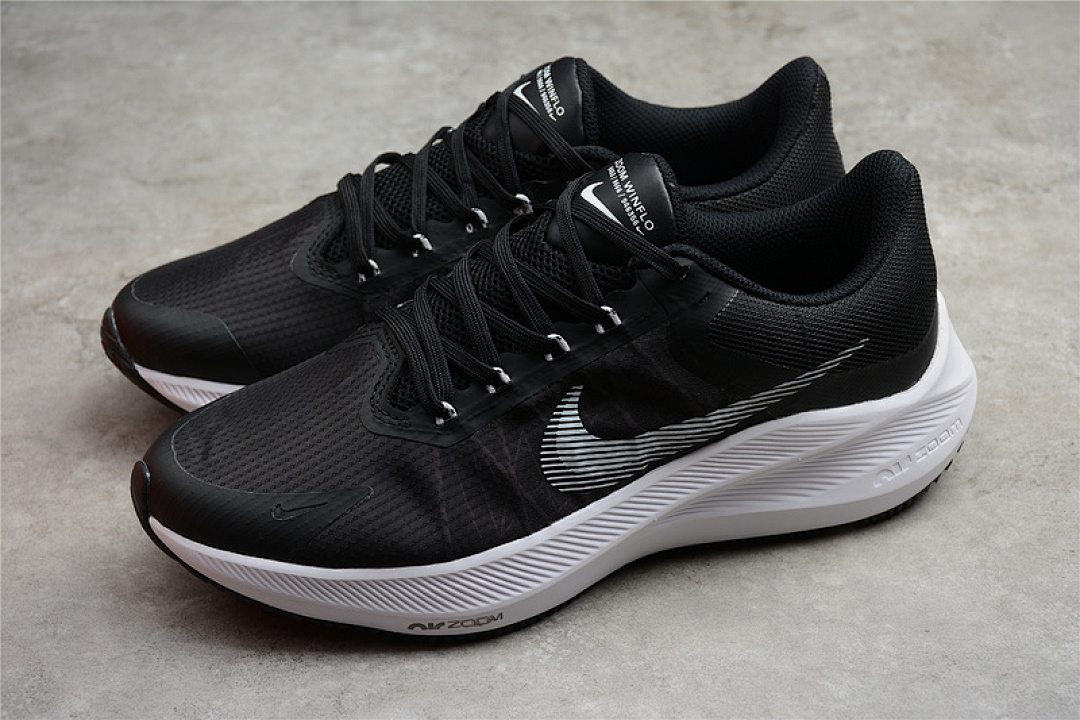 Unbranded [CW3419-006]-[AIR ZOOM WINFLO 8 BLACK/DARK SMOKE GREY/WHITE]-[WOMAN:36-39]-[MAN:40-45], photo 1