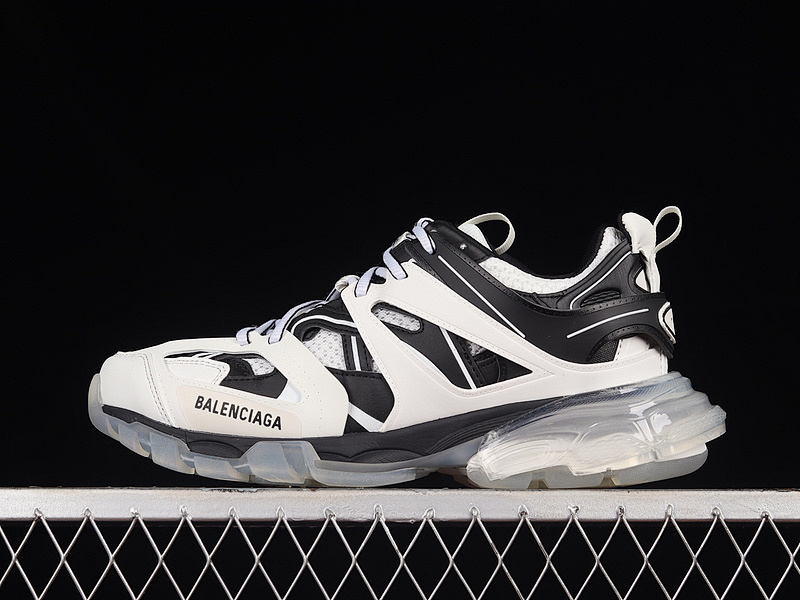 Balenciaga TRACK CLEARSOLE SNEAKERS WHITE/BLACK/WHITE · W5BZ29010, photo 1