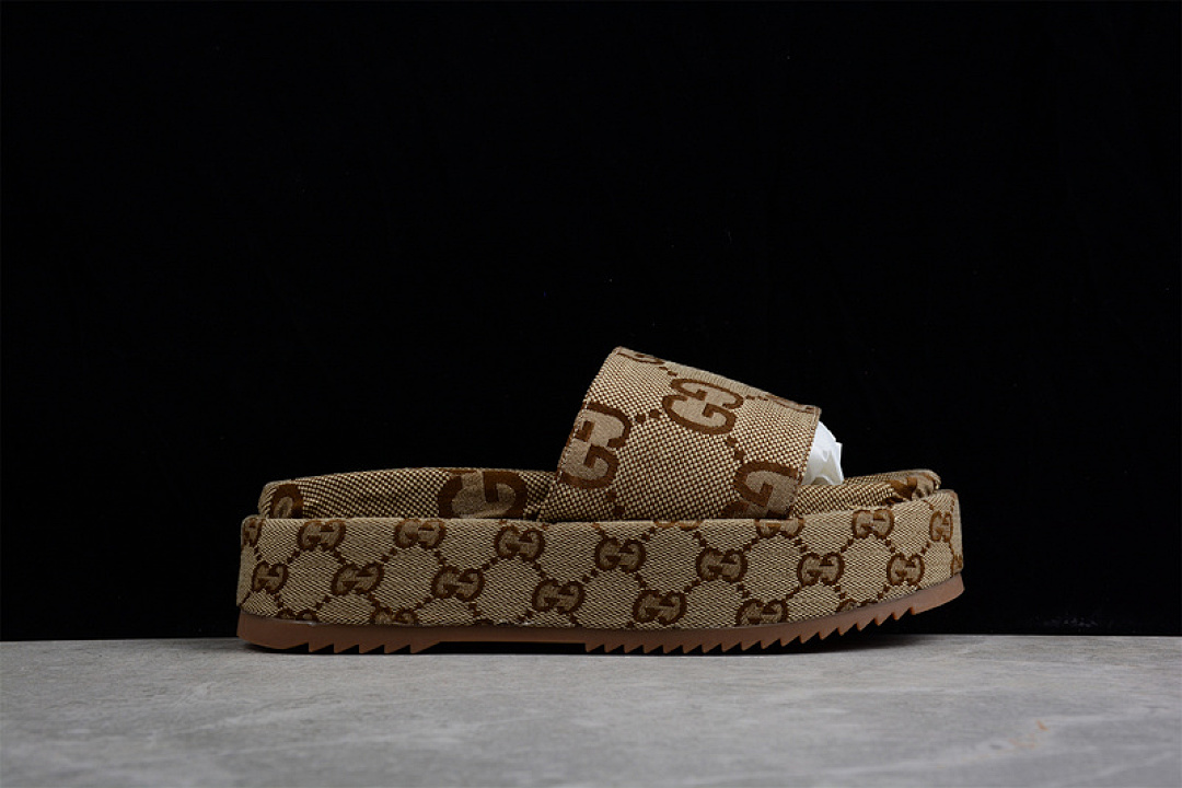 Gucci [GU*CCI PLATFORM SLIPPERS BROWN/BROWN/BROWN]-[WOMAN:35-40] - Image 10