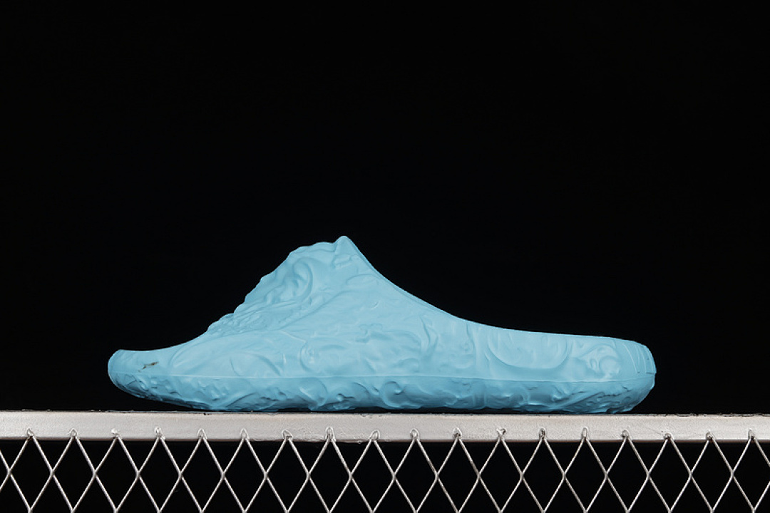Versace [1GB00]-[VER*SACE MEDUSA DIMENSION SLIPPERS BLUE/BLUE/BLUE]-[WOMAN:36-39]-[MAN:40-45] - Image 12