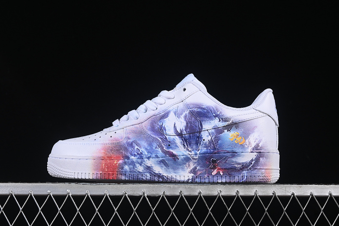 Nike Nike AIR FORCE 1 07 LOW WHITE/BLUE/RED · CW2288-111, photo 1