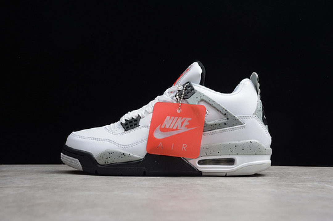 Jordan [84-82-93]-[840606-192]-[AIR JORDAN 4 RETRO OG CEMENT WHITE/FIRE RED-BLACK-TECH GREY]-[MAN:40-46], photo 1