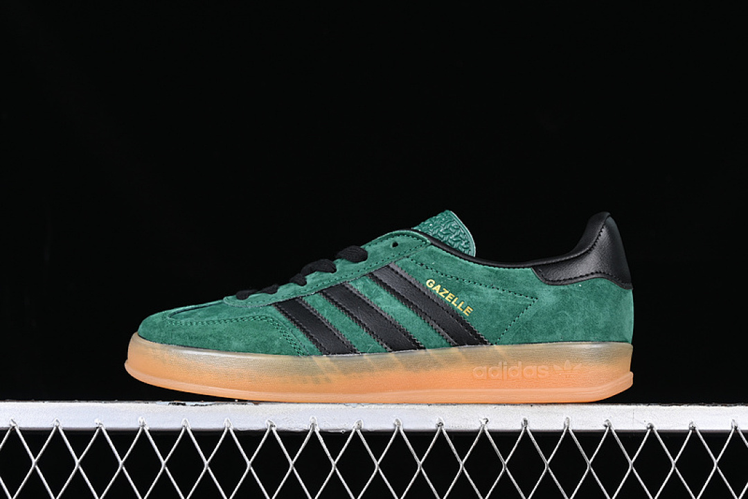 Adidas [IG9978]-[ADIDAS ORIGINALS GAZELLE INDOOR GREEN/BLACK]-[WOMAN:36-39]-[MAN:40-45], photo 1