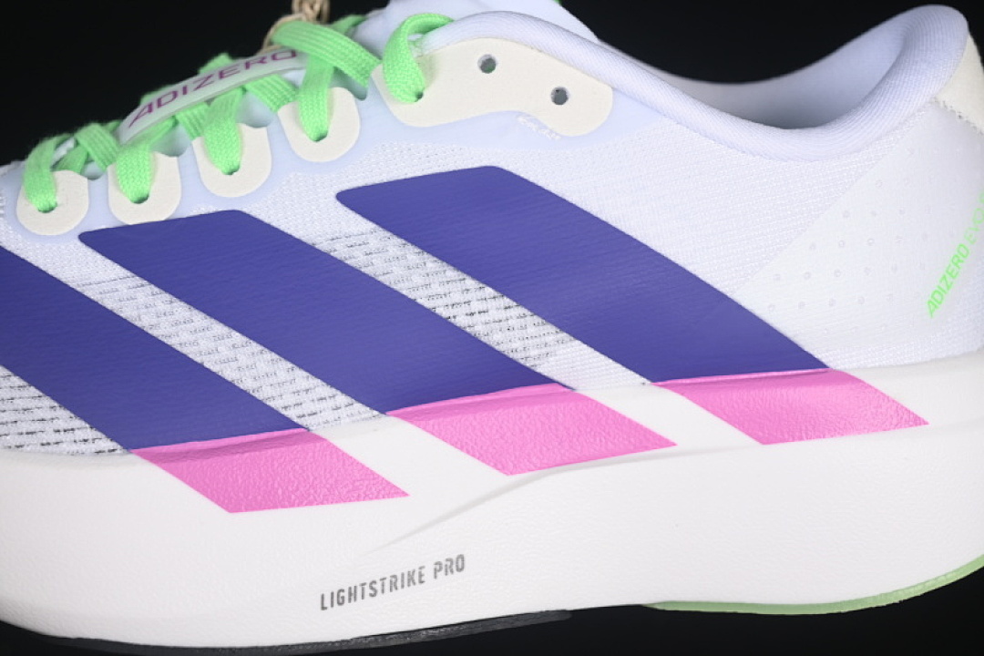 Adidas [JS4456]-[ADIZERO EVO SL WHITE/PURPLE/GREEN]-[WOMAN:36-41] - Image 8