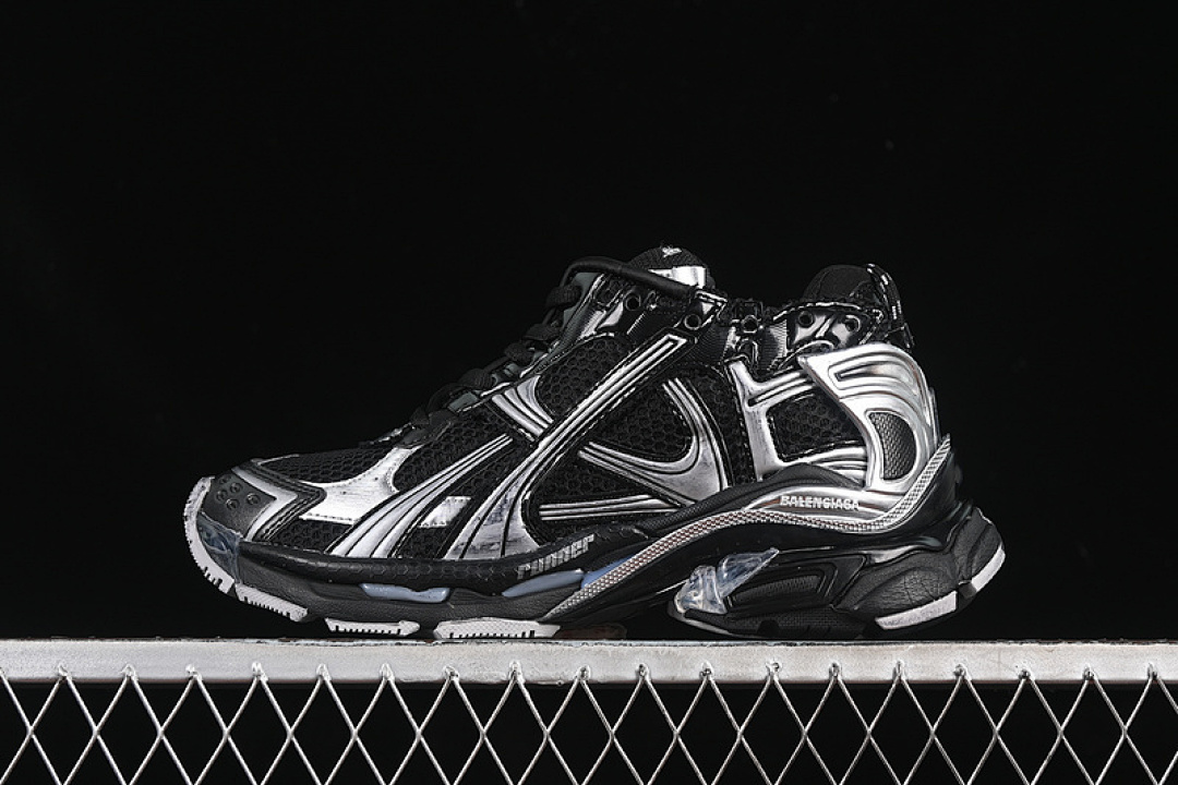 Balenciaga [W3RMU1100]-[BA*LEN*CIAGA RUNNER KITH FOUR.COLOR 7.0 BLACK/SILVER]-[WOMAN:35-39]-[MAN:40-46], photo 1