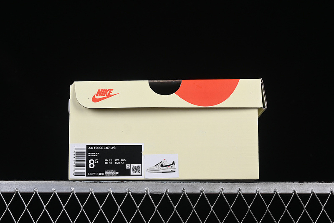 Nike [HH7518-036]-[AIR FORCE 1 07 LOW WHITE/BLACK/RED]-[WOMAN:36-39]-[MAN:40-45] - Image 12