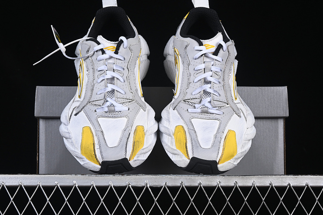 Balenciaga [WDWTS1971]-[BALENCIAGA MONDAY WHITE/GREY/YELLOW]-[WOMAN:35-39]-[MAN:40-46] - Image 14