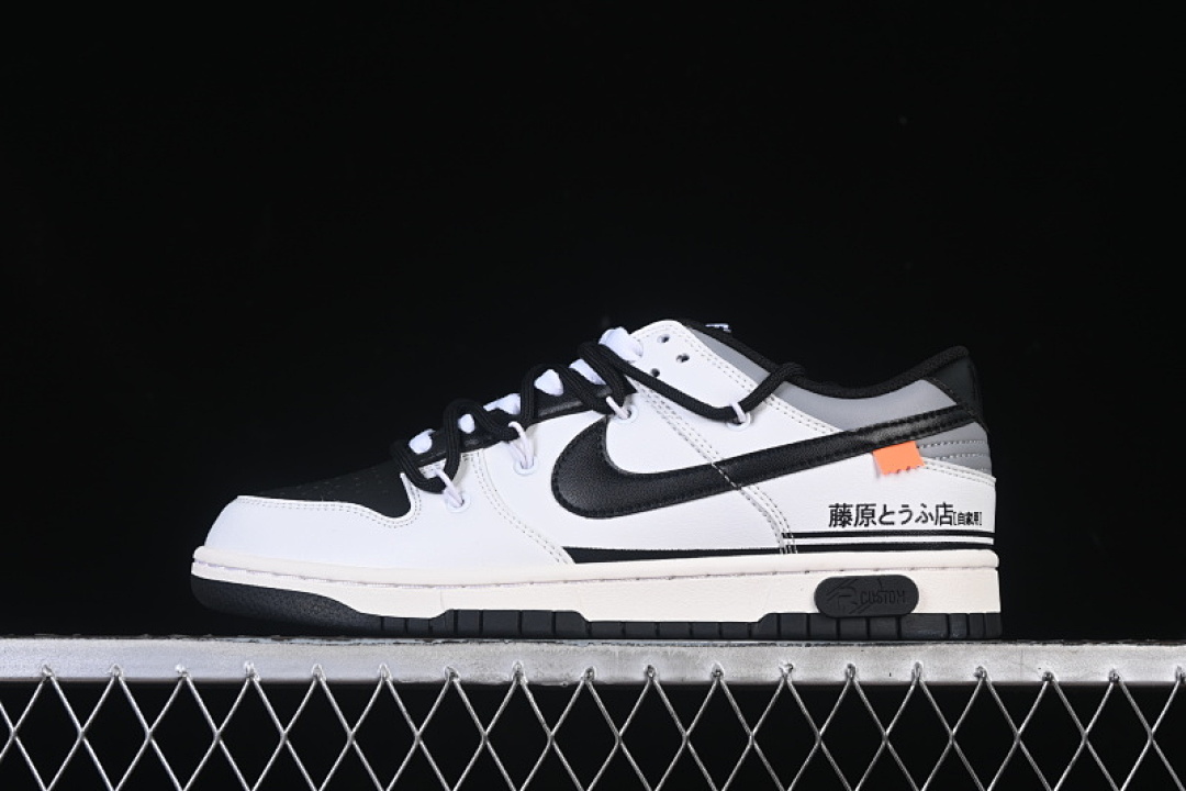 Nike SB DUNK LOW WHITE/BLACK/GREY · DD1391-100, photo 1