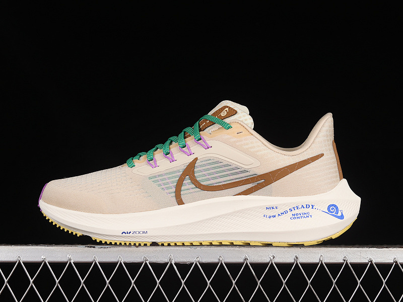 Nike Nike AIR ZOOM PEGASUS 39 COCONUT MILK/STADIUM GREEN/ALE BROWN · DV8922-100, photo 1