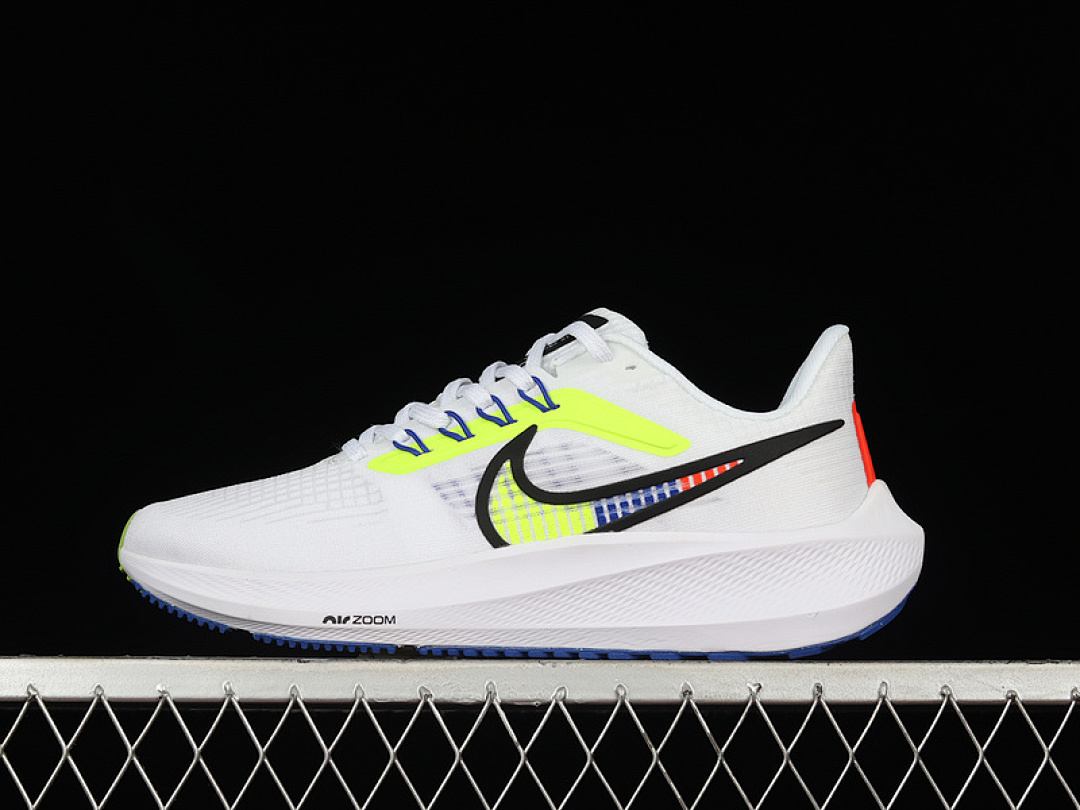 Nike Nike AIR ZOOM PEGASUS 39 WHITE/BLACK/FLUORESCENT GREEN · DX1627-100, photo 1