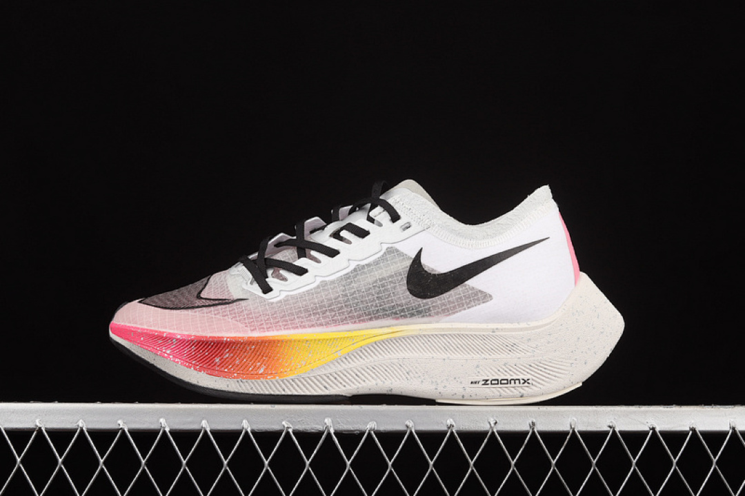 Unbranded [AO4568-101]-[ZOOMX VAPORFLY NEXT% BE TRUE WHITE/GUAVA ICE-BLACK]-[WOMAN:36-39]-[MAN:40-45], photo 1