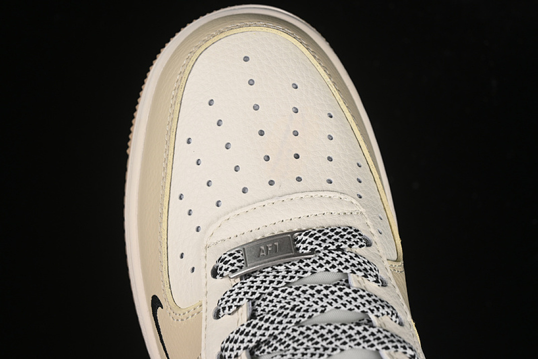 Nike [ZH2598-308]-[AIR FORCE 1 07 LOW LV WHITE/GREY/BLACK/BROWN]-[WOMAN:36-39]-[MAN:40-45] - Image 10
