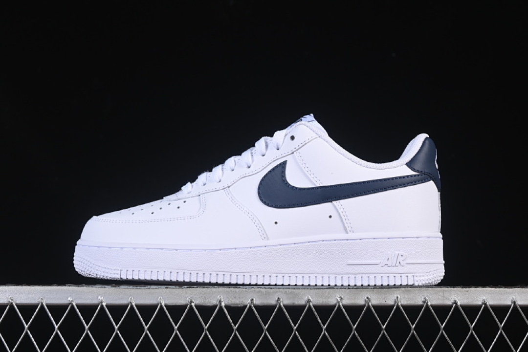 Nike [FJ4146-119]-[AIR FORCE 1 07 WHITE/COLLEGIATE NAVY]-[WOMAN:36-39]-[MAN:40-45] - Image 2