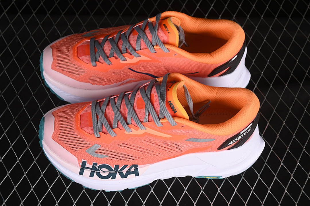 Hoka [11611996 PBSSN]-[HOKA MAFATE SPEED X WHITE/ORANGE/GREY]-[WOMAN:36-39]-[MAN:40-45] - Image 11