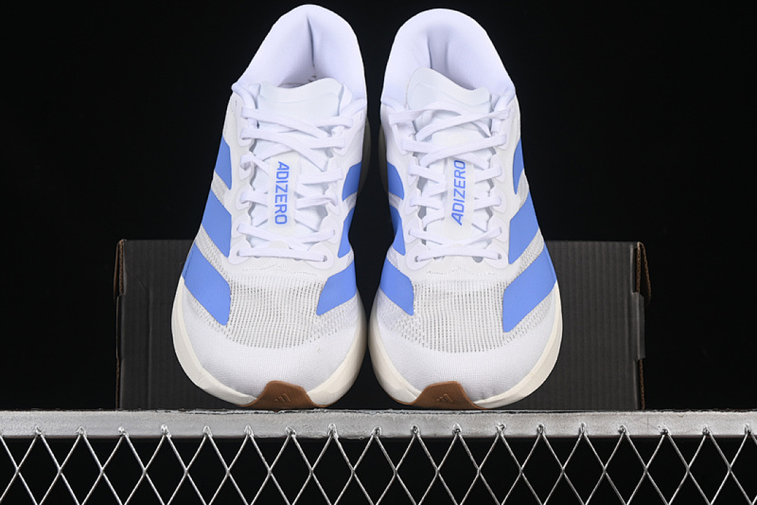 Adidas [JS4454]-[ADIZERO EVO SL WHITE/BLUE]-[WOMAN:36-39]-[MAN:40-45] - Image 12