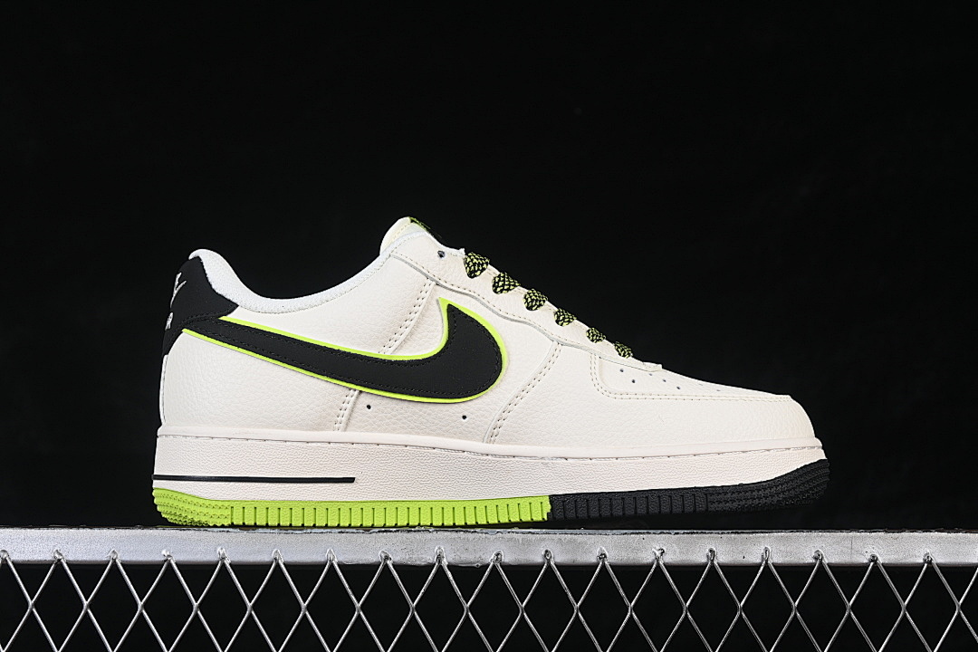 Nike [QW5836-023]-[AIR FORCE 1 07 LOW WHITE/BLACK/GREEN]-[WOMAN:36-39]-[MAN:40-45] - Image 16