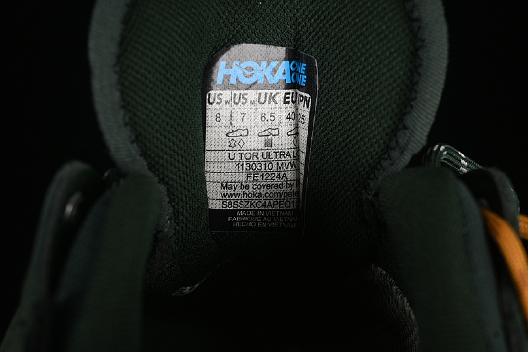 Hoka [1130310 MVW]-[HOKA ONE TOR ULTRA LOW WHITE/GREEN]-[WOMAN:36-39]-[MAN:40-46] - Image 6