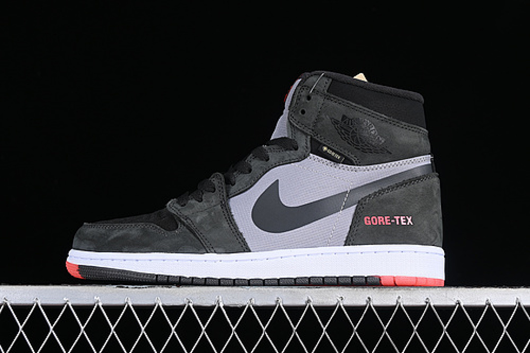 Jordan AIR Jordan 1 HIGH GORE-TEX CEMENT GREY/DARK CHARCOAL/BLACK/INFRARED 23/WHITE · DB2889-002, photo 1