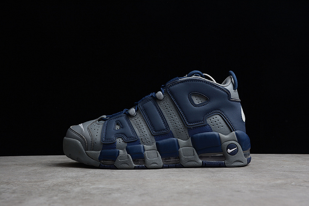 Nike Nike AIR MORE UPTEMPO GEORGETOWN COOL GREY/WHITE/MIDNIGHT NAVY · 921948-003, photo 1