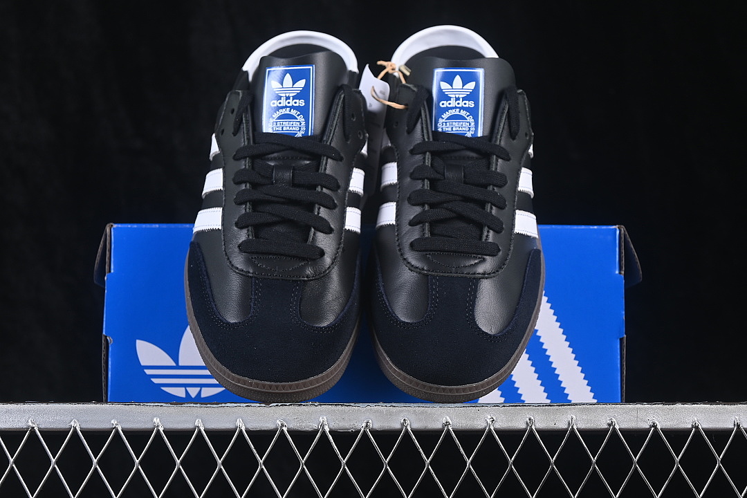 Adidas [LB3815]-[SAMBA OG CLOVER CASUAL HALF DRAG BLACK/WHITE]-[WOMAN:36-39]-[MAN:40-44] - Image 12