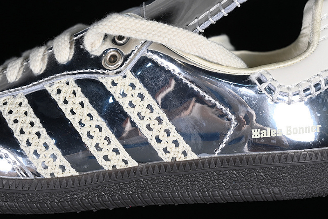 Adidas [IG8181]-[ADIDAS WALES BONNER SAMBA GREY/WHITE/SILVER]-[WOMAN:35-39]-[MAN:40-46] - Image 8