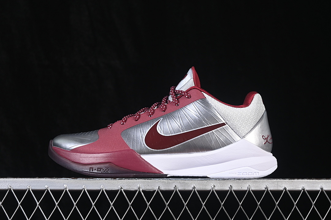 Nike [IM0557-001]-[KOBE 5 PROTRO METALLIC SILVER/TEAM RED/WHITE]-[MAN:40-48.5] - Image 2