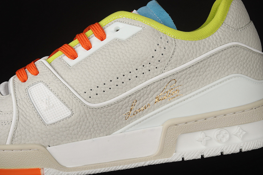 Louis Vuitton [L*V 2021S TRAINER BEIGE/WHITE/MULTI-COLOR]-[MAN:38-45] - Image 8