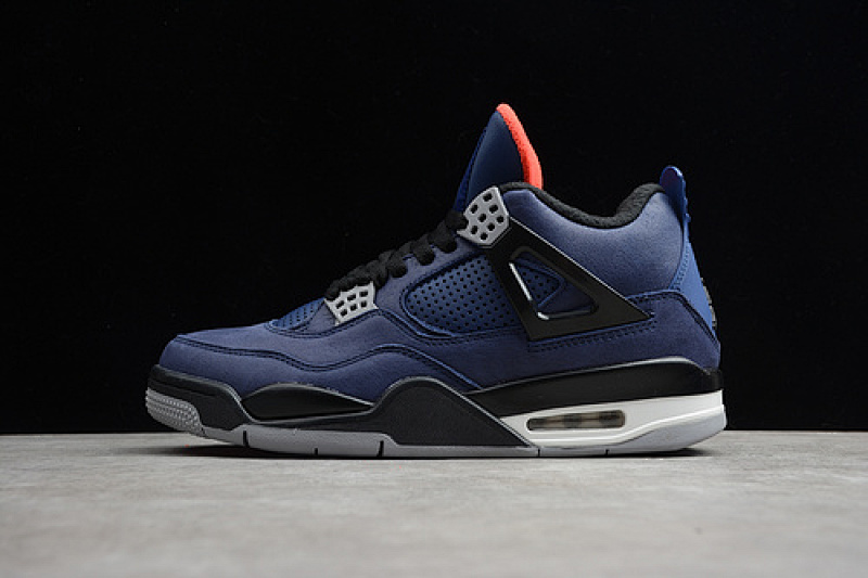 Jordan AIR Jordan 4 WNTR WINTERIZED LOYAL BLUE/WHITE-HABANERO RED · CQ9597-401, photo 1