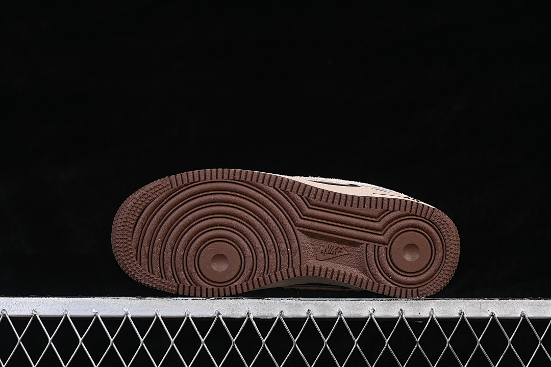 Nike [CJ9179-200]-[AIR FORCE 1 07 LOW CASUAL SNEAKERS PINK/COFFEE/BLACK]-[WOMAN:36-39]-[MAN:40-45] - Image 14