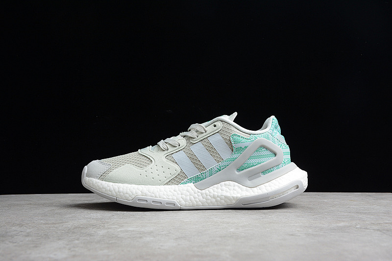DAY JOGGER BOOST SHOES LIGHT GREY/BLUE/CLOUD WHITE · FW4539, photo 1