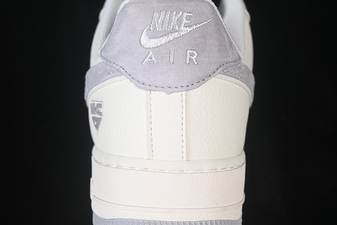 Nike [DN9688-107]-[AIR FORCE 1 07 LOW CASUAL SNEAKERS WHITE/GREY/WHITE]-[WOMAN:36-39]-[MAN:40-45] - Image 7