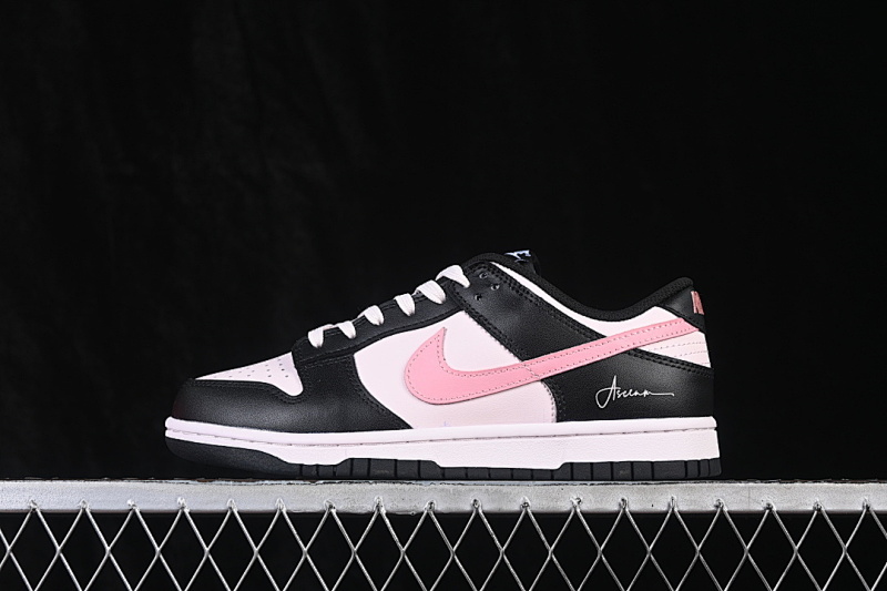 Nike SB DUNK LOW LOW-TOP CASUAL SNEAKERS PINK/BLACK/PINK · BP1228-173, photo 1