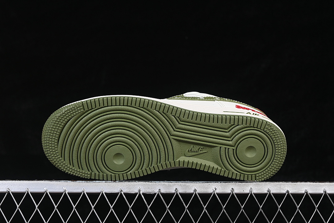 Nike [QW5606-273]-[AIR FORCE 1 07 LOW WHITE/GREEN/RED]-[WOMAN:36-39]-[MAN:40-45] - Image 15