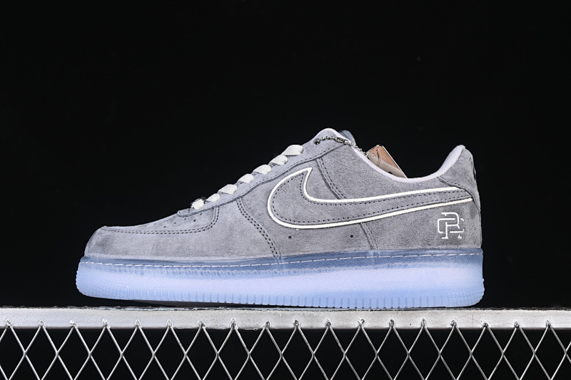 Nike Nike AIR FORCE 1 07 LOW GREY/WHITE/BLUE · AA1117-199, photo 1