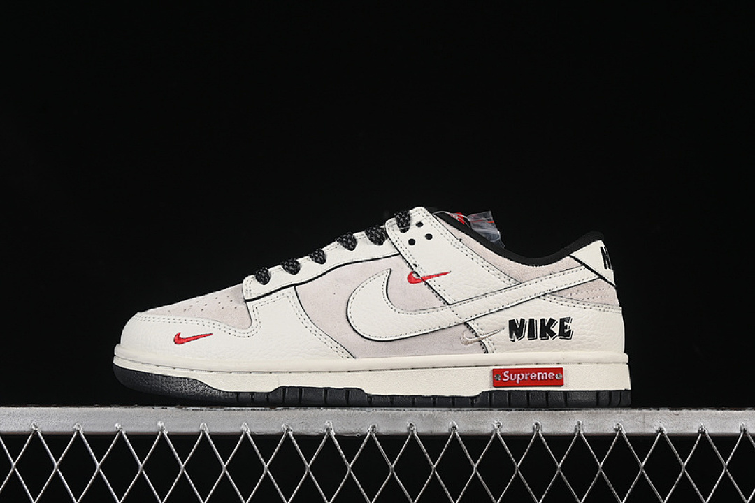 Off-White [SC9207-410]-[SB DUNK LOW SUP OFF WHITE/GREY/BLACK]-[WOMAN:36-39]-[MAN:40-45], photo 1