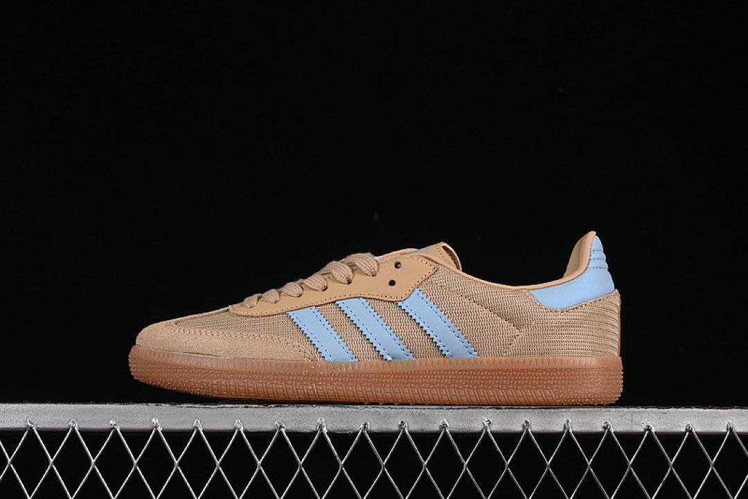Adidas Adidas ORIGINALS SAMBA CORE BLACK/SAND STRATA/SKY TINT · JR8168, photo 1