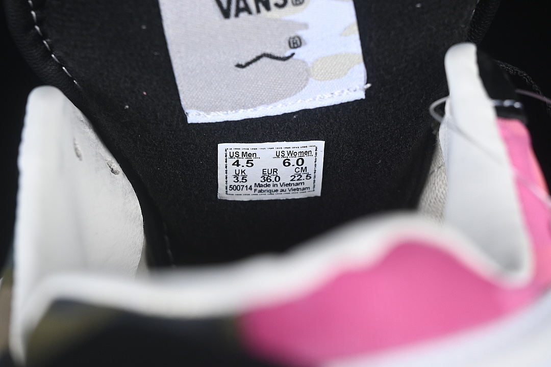 Bape [VN000Z3929B]-[BAPE X LX KNU SKOOL TB CASUAL SKATE SHOES GREY/BLACK]-[WOMAN:35-39]-[MAN:40-44] - Image 4