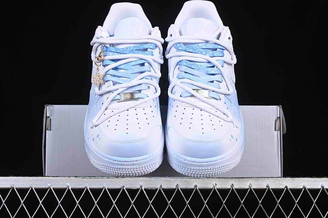 Nike [ZH0316-057]-[AIR FORCE 1 07 LOW BLUE/WHITE]-[WOMAN:36-39]-[MAN:40-45] - Image 13