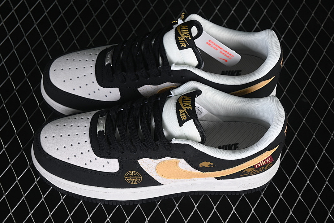Nike [QW5288-133]-[AIR FORCE 1 07 LOW WHITE/BLACK]-[WOMAN:36-39]-[MAN:40-45] - Image 11