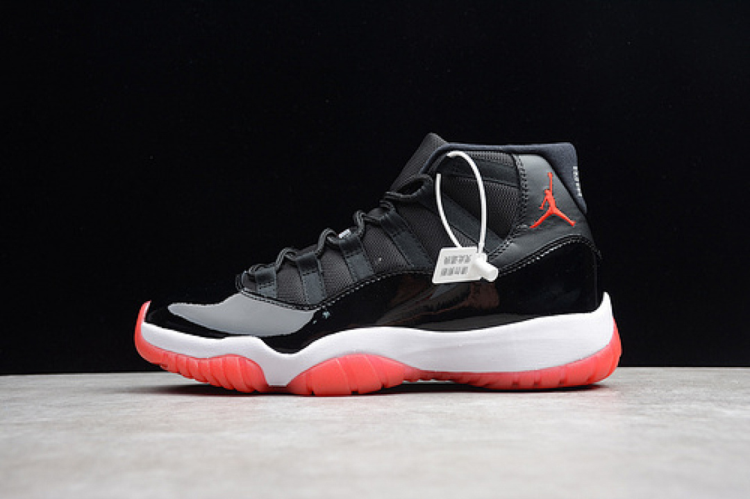 Jordan [378037-010]-[AIR JORDAN 11 RETRO 2012 RELEASE BLACK/VARSITY RED-WHITE]-[MAN:40-46]-[OG00252], photo 1