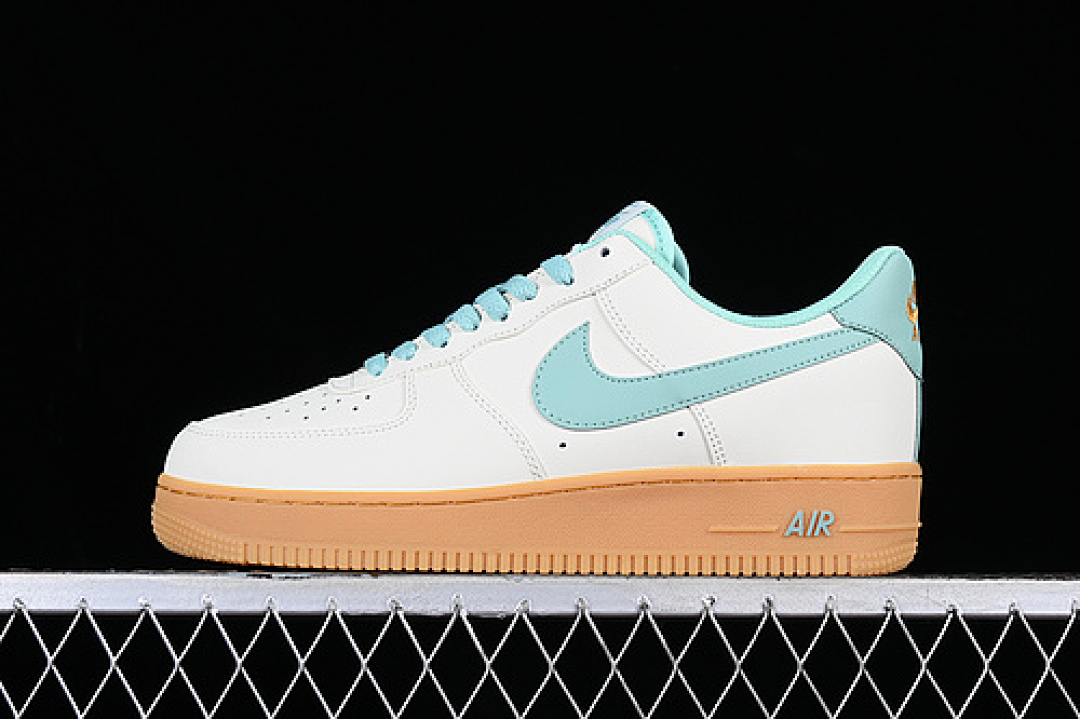 Nike [XC2351-055]-[AIR FORCE 1 07 LOW WHITE/BLUE/BROWN]-[WOMAN:36-39]-[MAN:40-45], photo 1