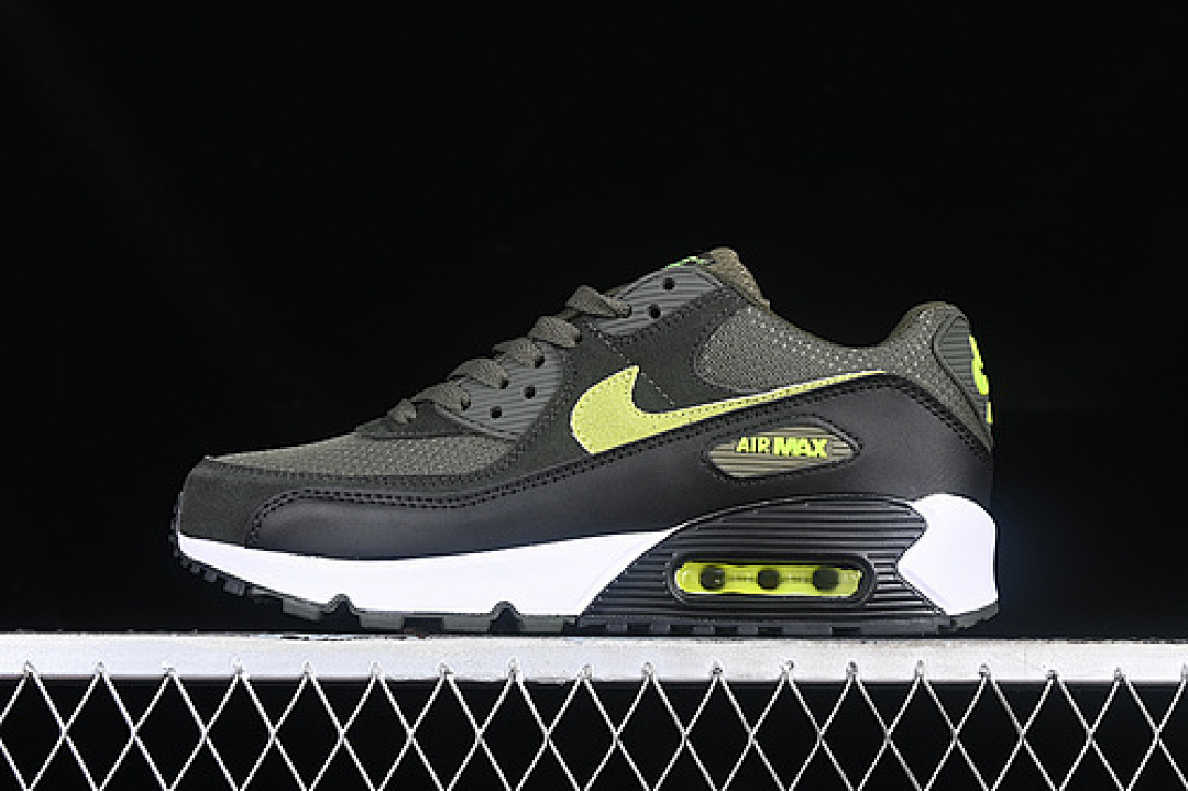 Nike AIR MAX 90 MEDIUM OLIVE/VOLT/SEQUOIA/WHITE · DQ4071-200, photo 1